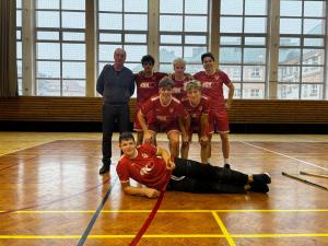 Okresn� kolo vo florbale � m�me 1. miesto!
